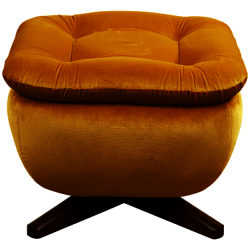 Parker Knoll Statesman Footstool Gold